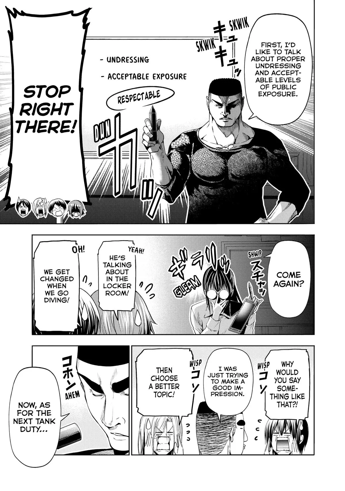 Read Grand Blue - Chapter 91 - w10.grandbluedreamingmanga.com | Image 13