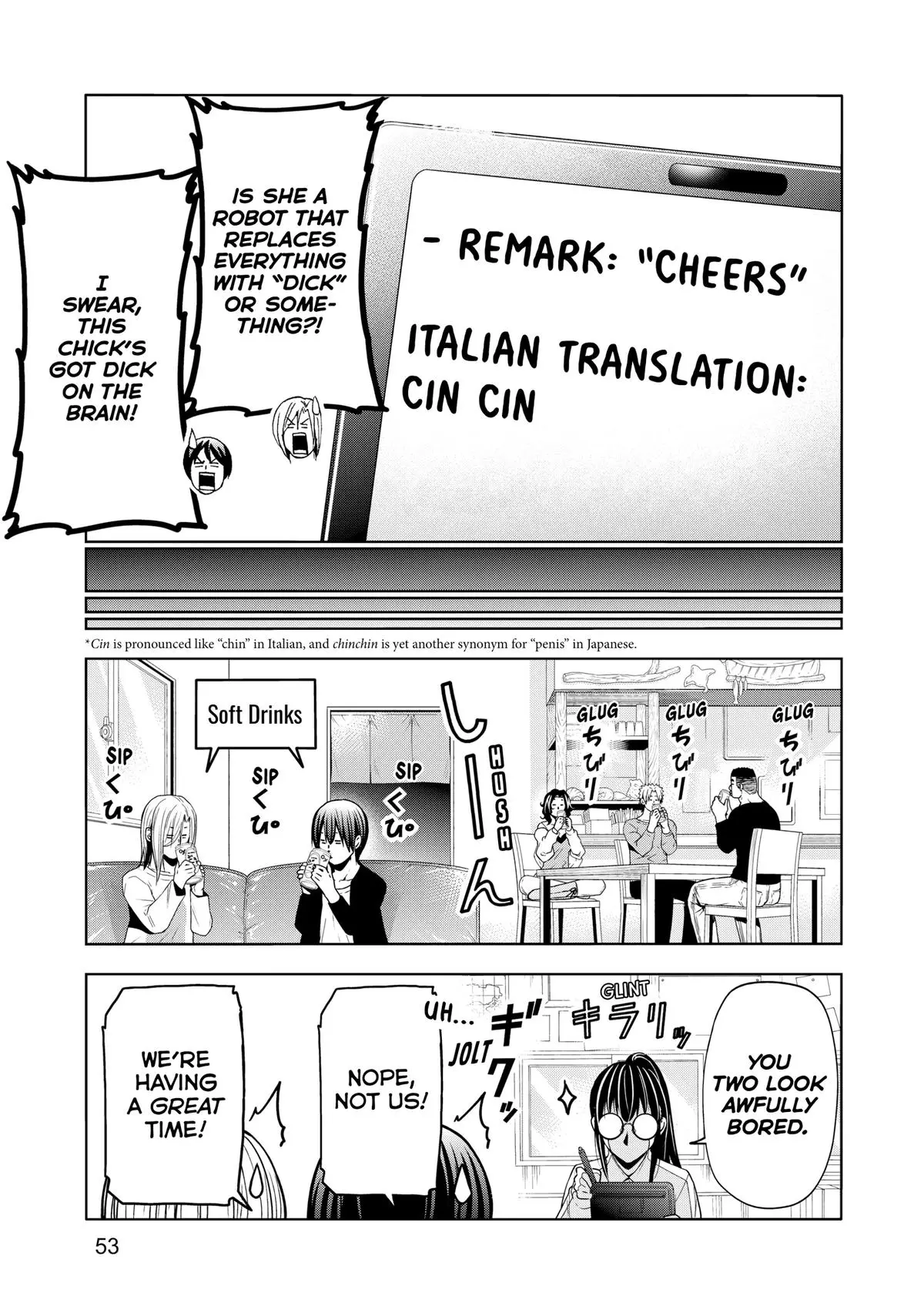Read Grand Blue - Chapter 91 - w10.grandbluedreamingmanga.com | Image 21