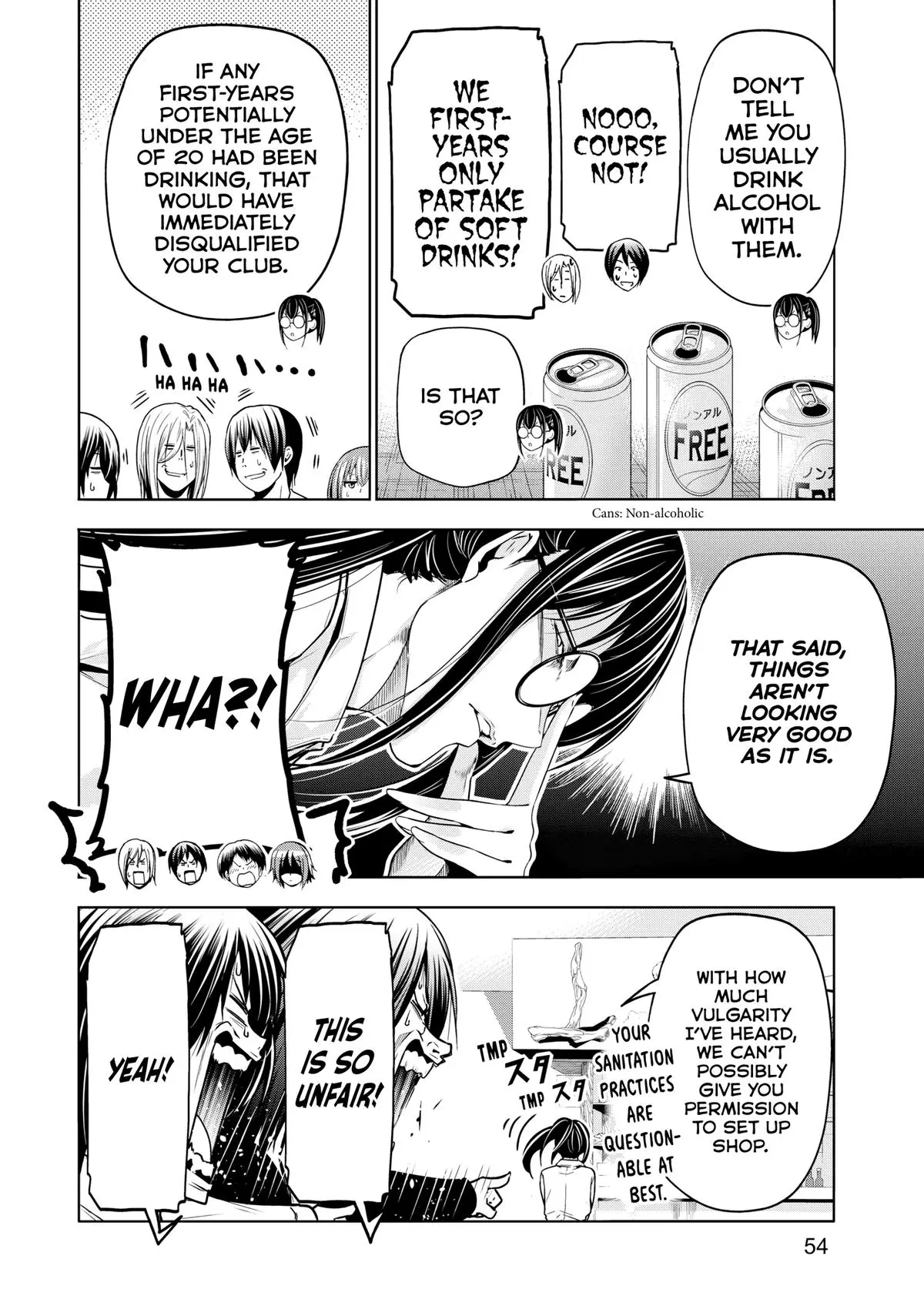 Read Grand Blue - Chapter 91 - w10.grandbluedreamingmanga.com | Image 22