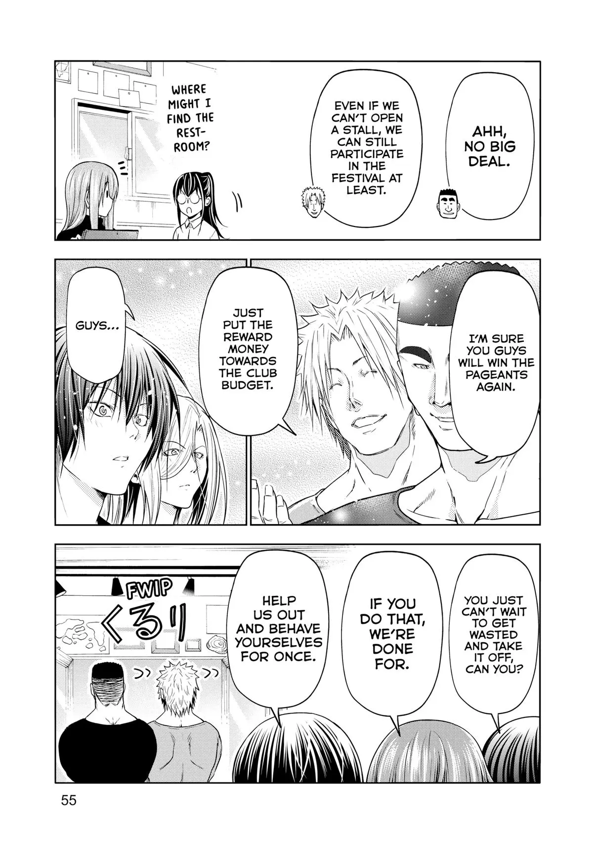 Read Grand Blue - Chapter 91 - w10.grandbluedreamingmanga.com | Image 23