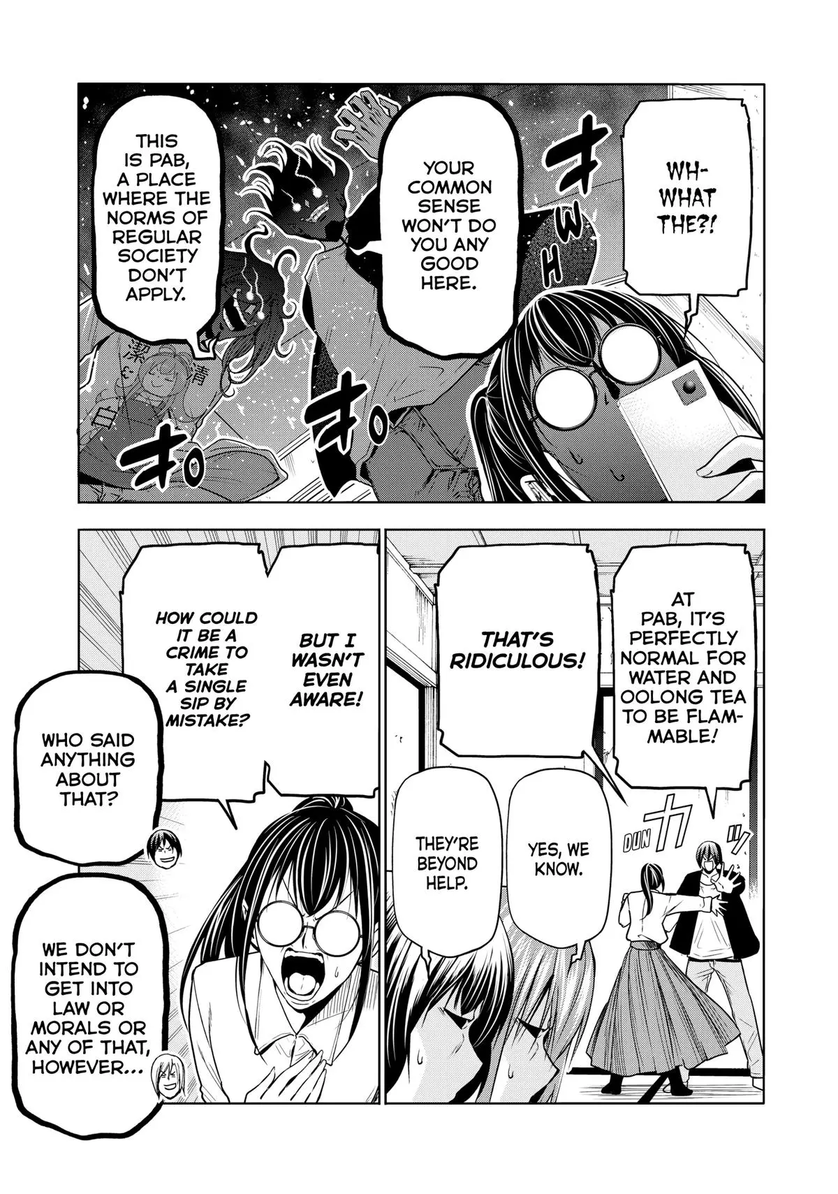 Read Grand Blue - Chapter 91 - w10.grandbluedreamingmanga.com | Image 37