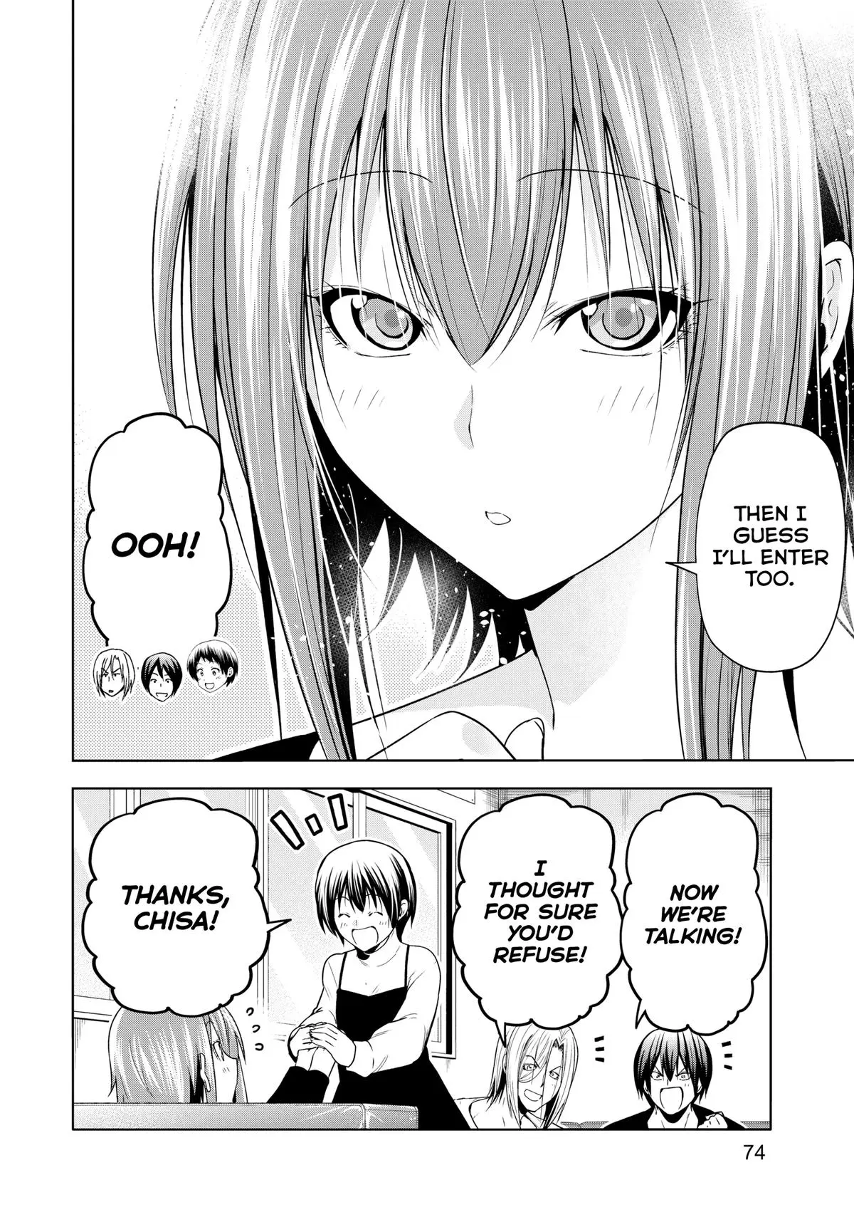 Read Grand Blue - Chapter 91 - w10.grandbluedreamingmanga.com | Image 42