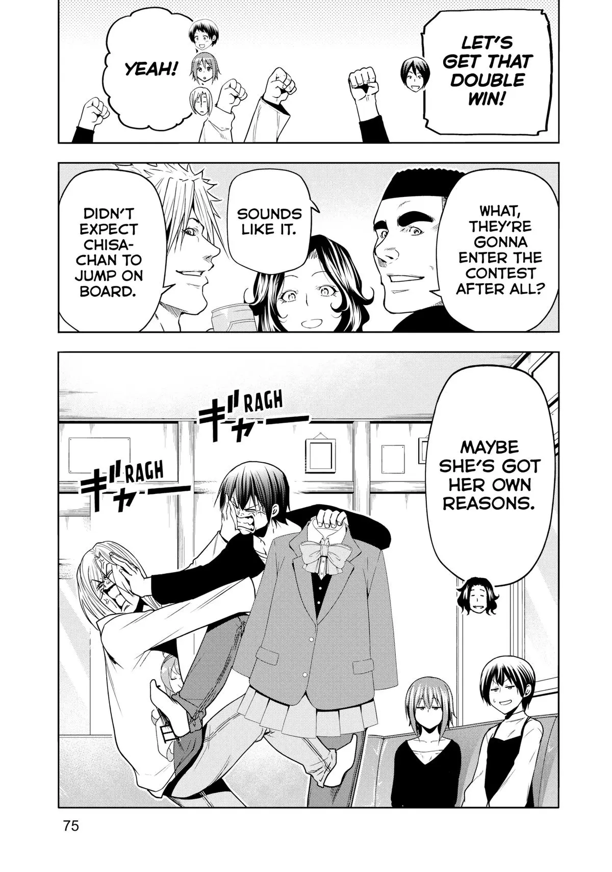 Read Grand Blue - Chapter 91 - w10.grandbluedreamingmanga.com | Image 43