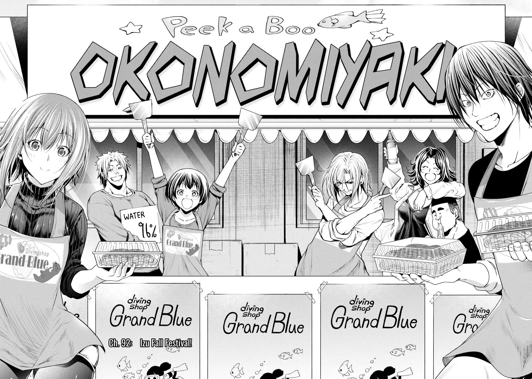 Read Grand Blue - Chapter 92 - w10.grandbluedreamingmanga.com | Image 2