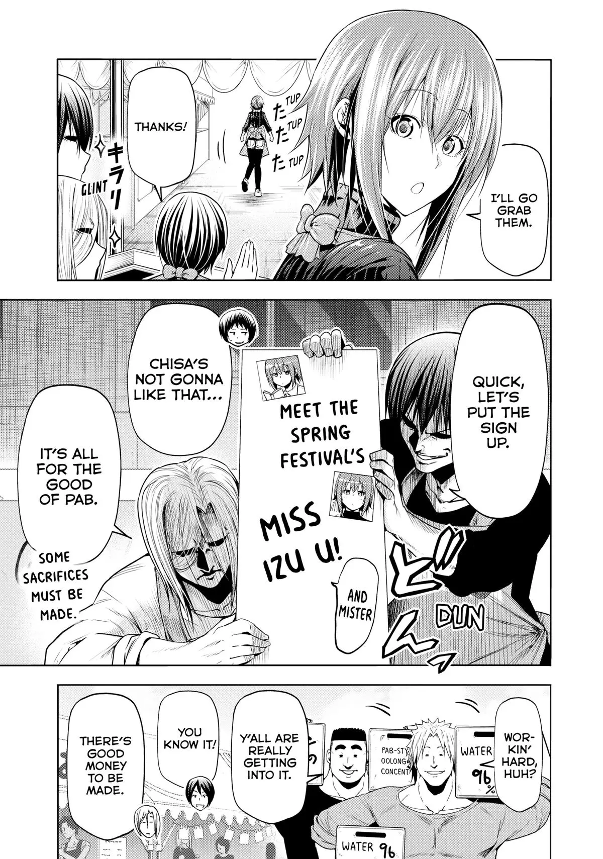 Read Grand Blue - Chapter 92 - w10.grandbluedreamingmanga.com | Image 4