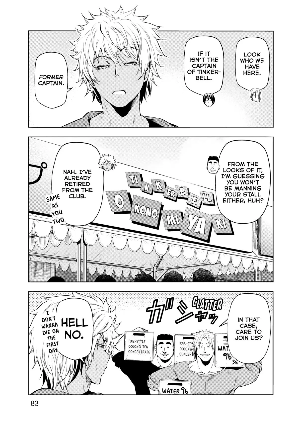 Read Grand Blue - Chapter 92 - w10.grandbluedreamingmanga.com | Image 6