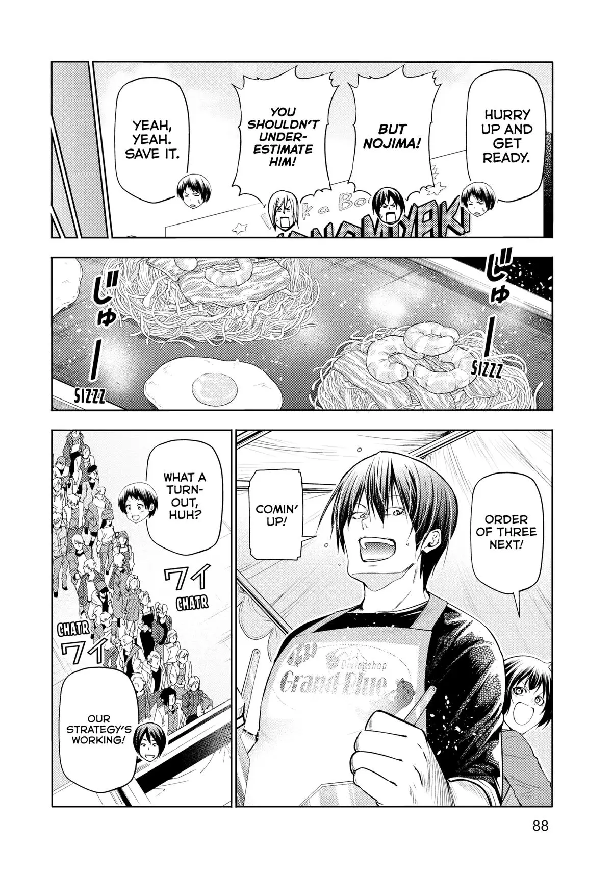 Read Grand Blue - Chapter 92 - w10.grandbluedreamingmanga.com | Image 11