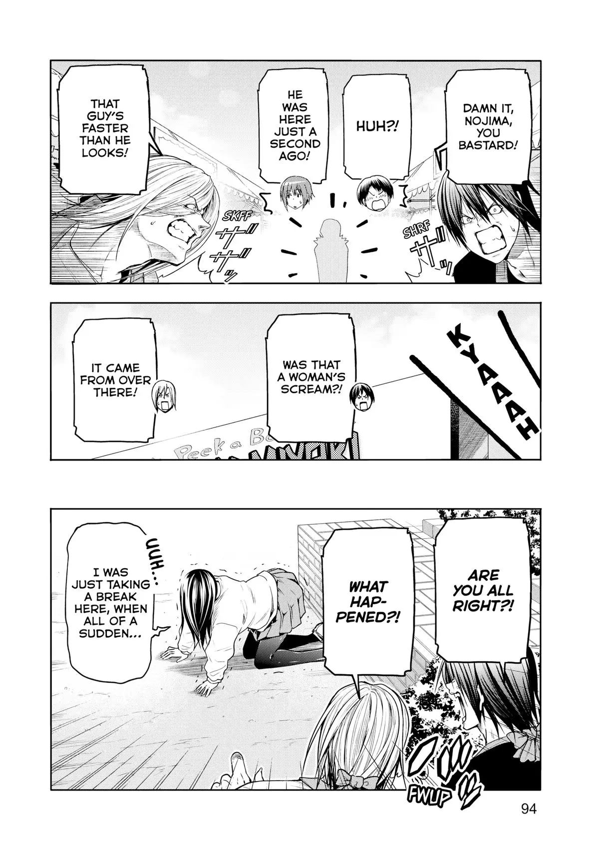 Read Grand Blue - Chapter 92 - w10.grandbluedreamingmanga.com | Image 17