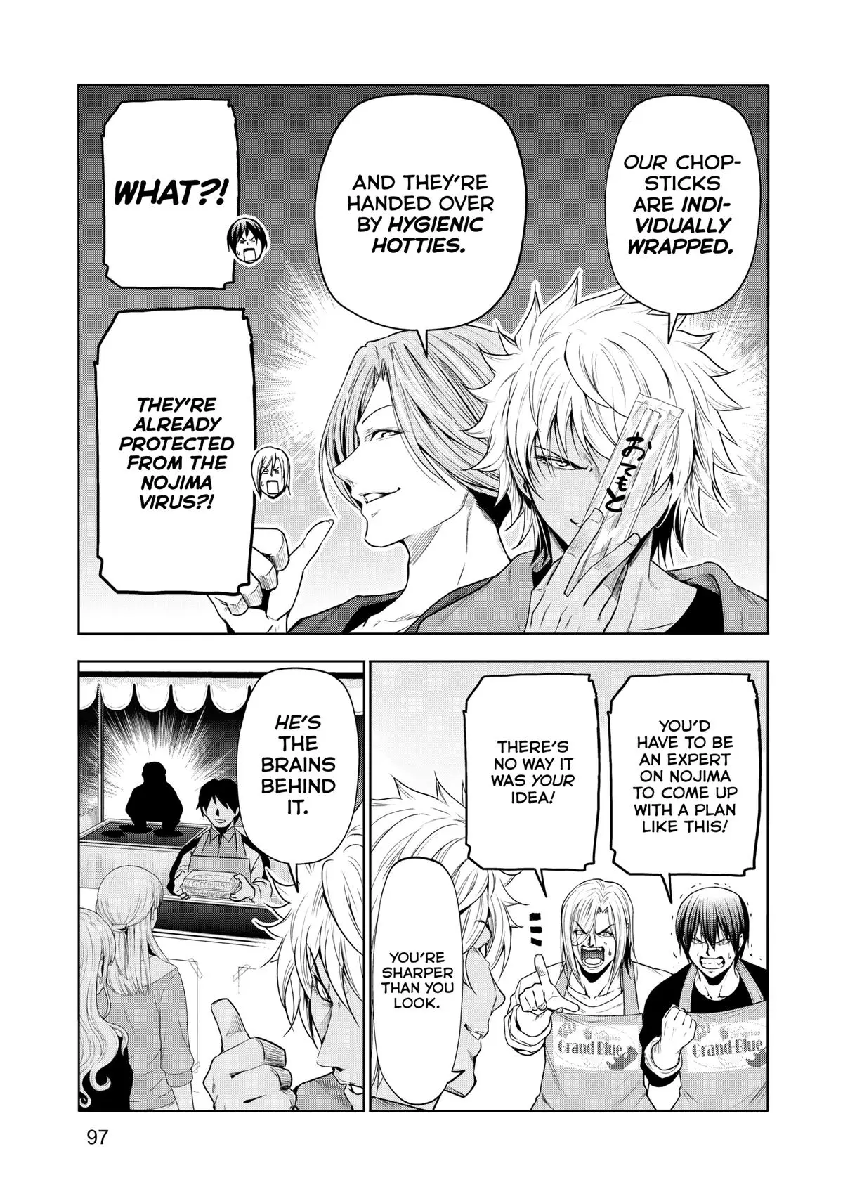 Read Grand Blue - Chapter 92 - w10.grandbluedreamingmanga.com | Image 20