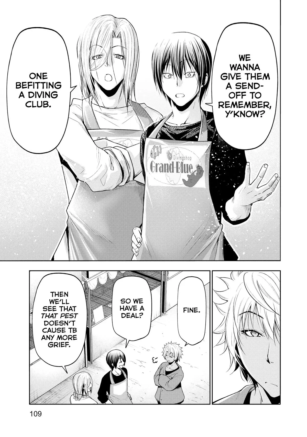 Read Grand Blue - Chapter 92 - w10.grandbluedreamingmanga.com | Image 32