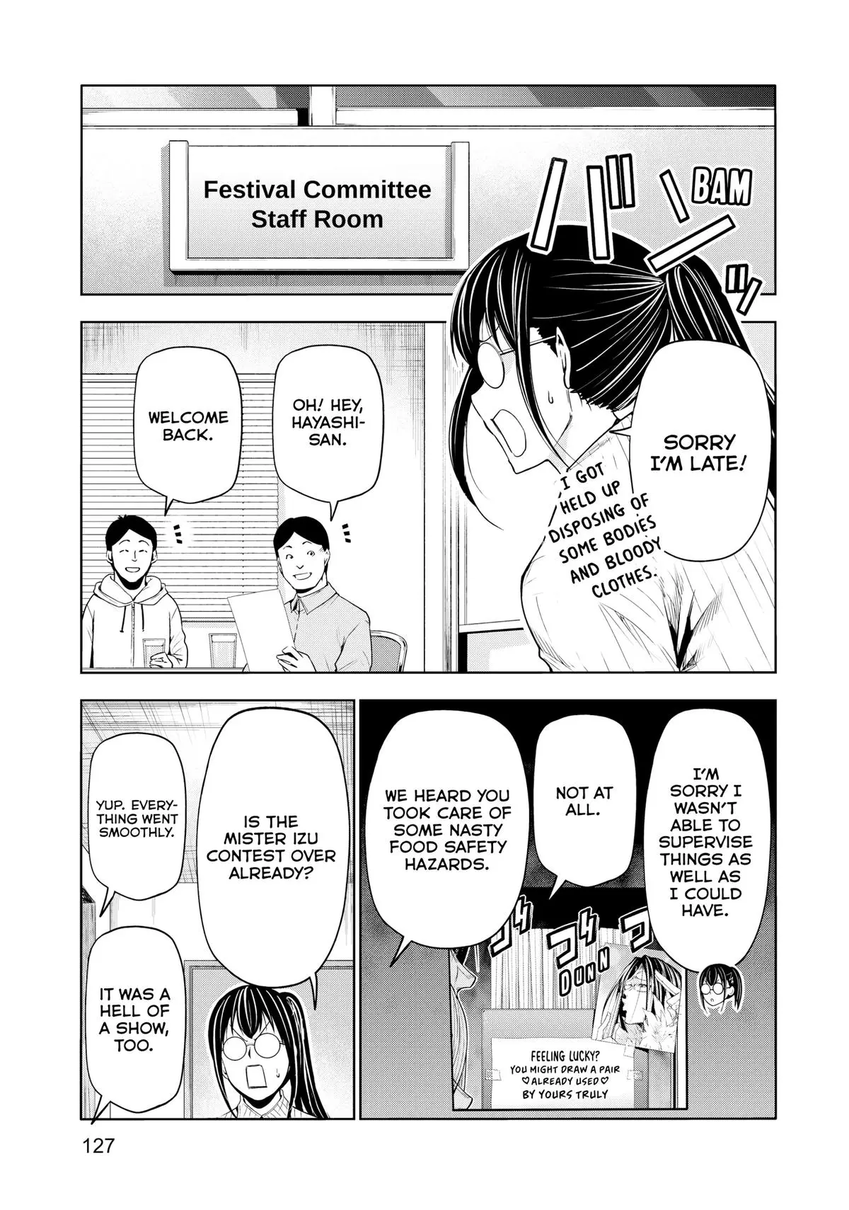 Read Grand Blue - Chapter 92 - w10.grandbluedreamingmanga.com | Image 49