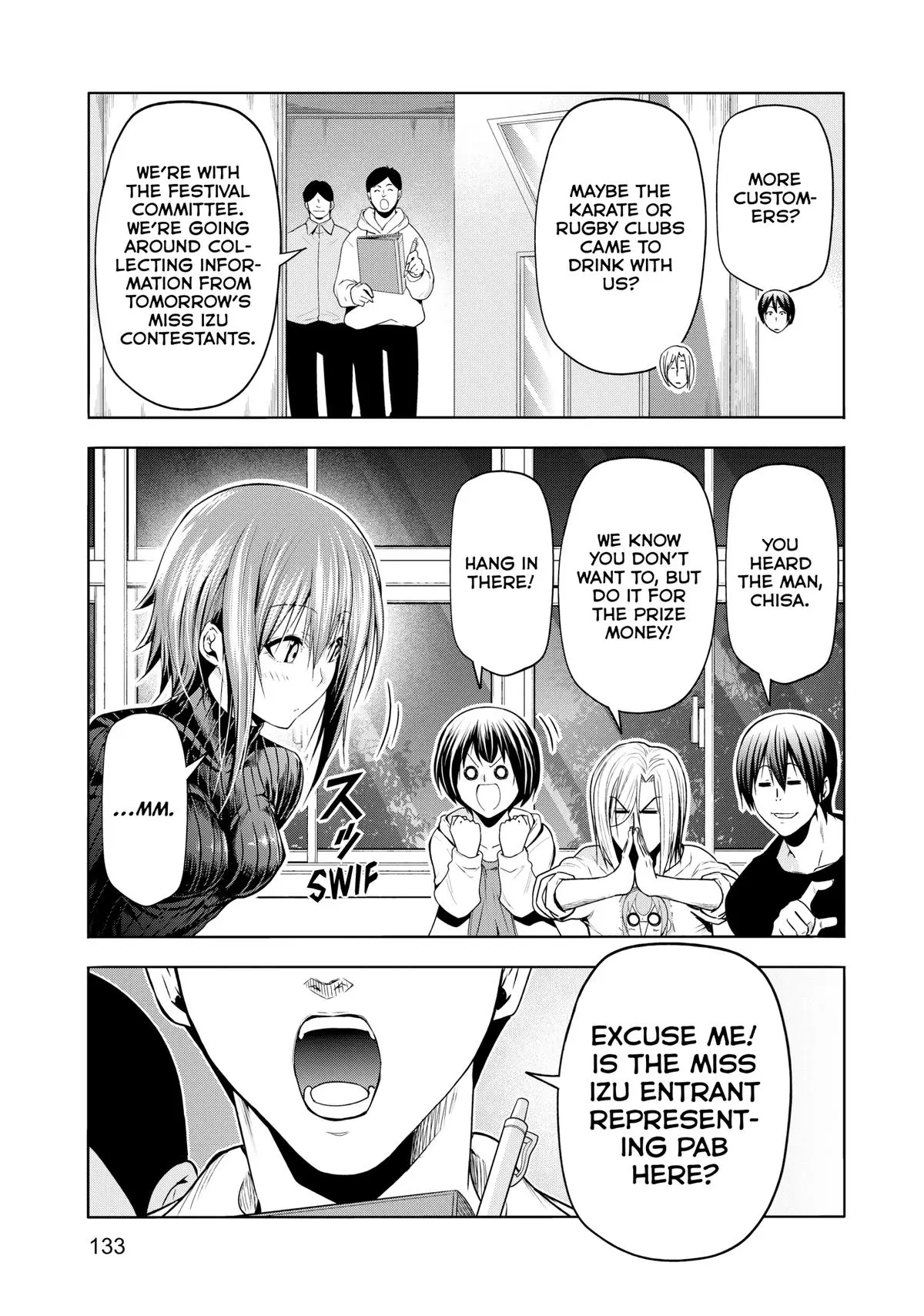 Read Grand Blue - Chapter 92 - w10.grandbluedreamingmanga.com | Image 55