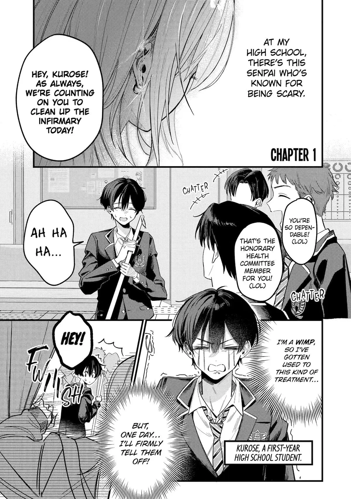 Read Haimiya Senpai Is Cutie Scary - Chapter 1 - www.haimiyasenpaiiscutiescary.com | Image 1