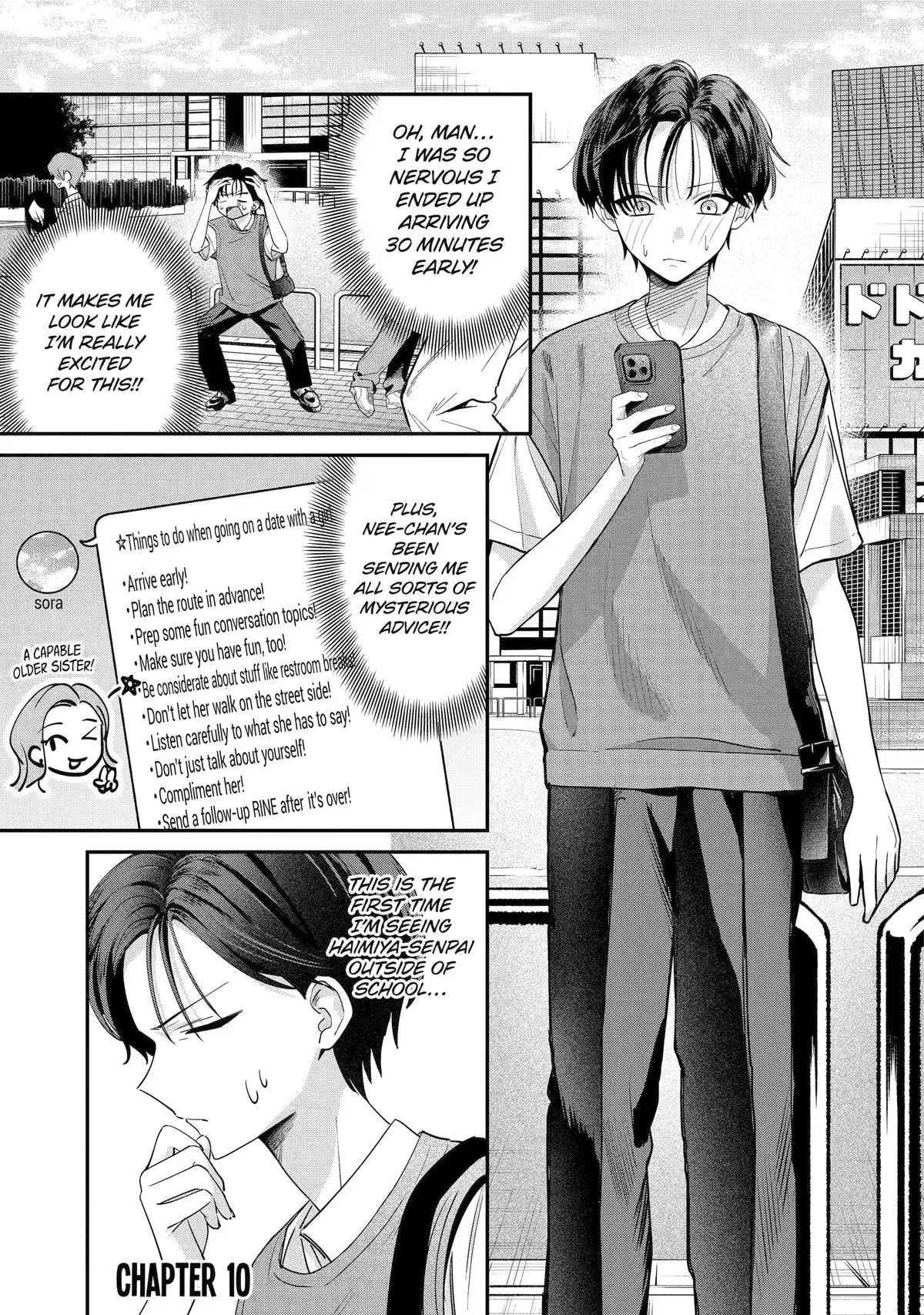 Read Haimiya Senpai Is Cutie Scary - Chapter 10 - www.haimiyasenpaiiscutiescary.com | Image 1