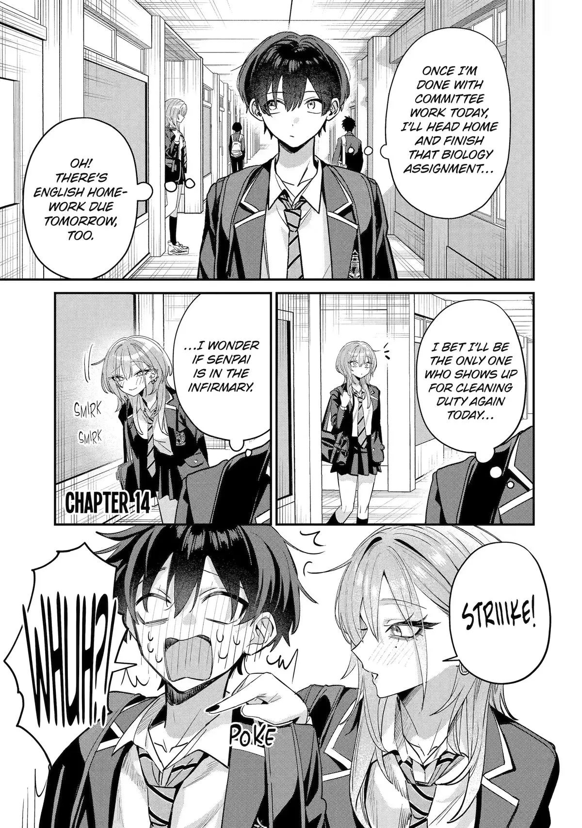 Read Haimiya Senpai Is Cutie Scary - Chapter 14 - www.haimiyasenpaiiscutiescary.com | Image 1
