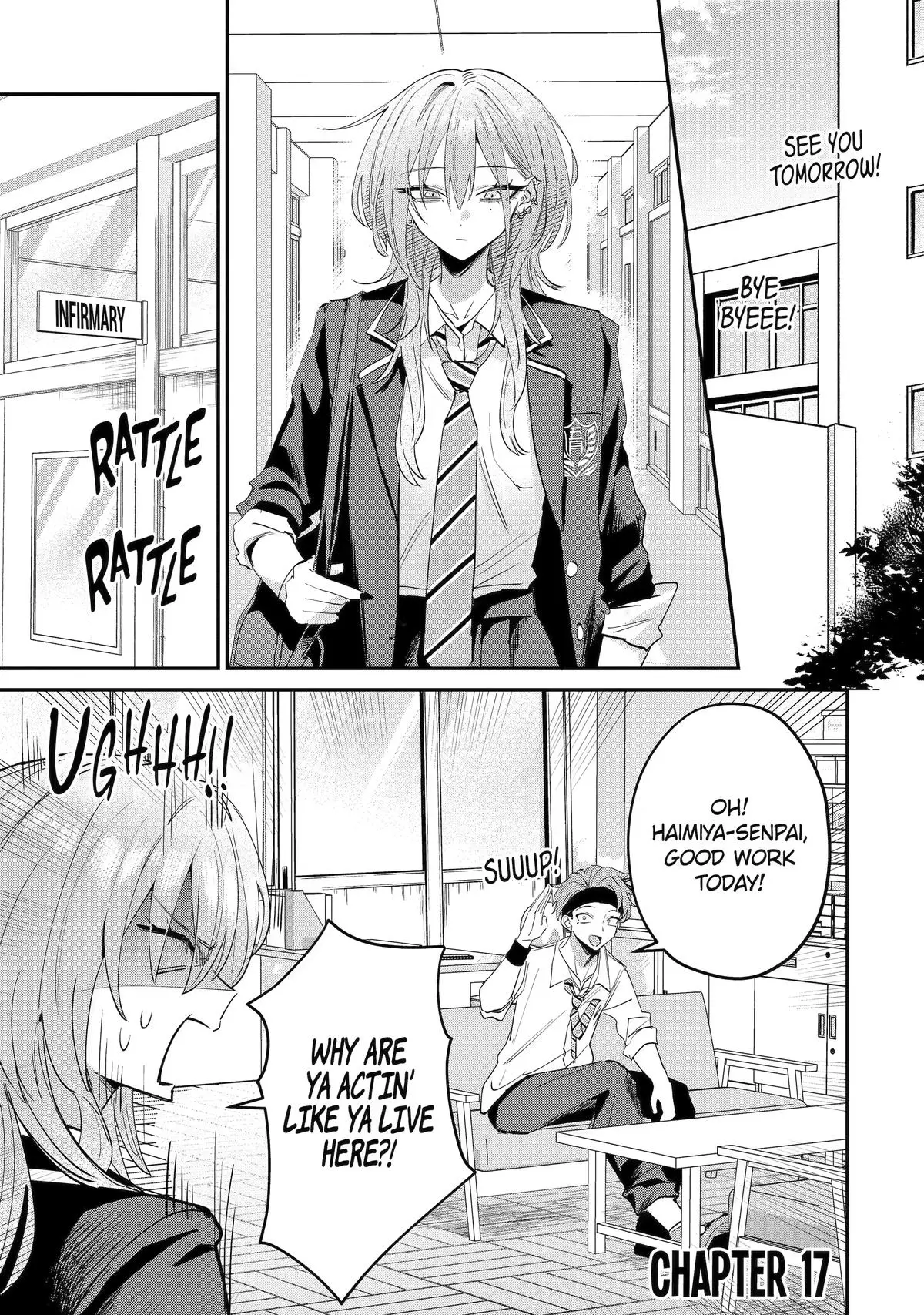 Read Haimiya Senpai Is Cutie Scary - Chapter 17 - www.haimiyasenpaiiscutiescary.com | Image 1