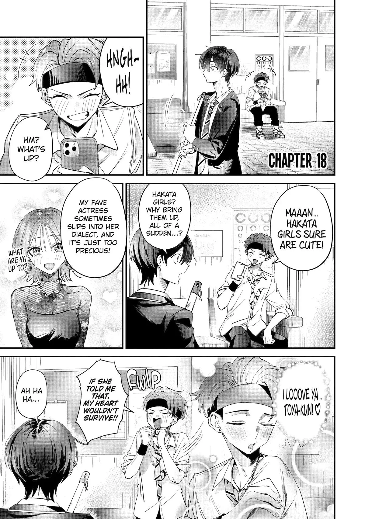 Read Haimiya Senpai Is Cutie Scary - Chapter 18 - www.haimiyasenpaiiscutiescary.com | Image 1