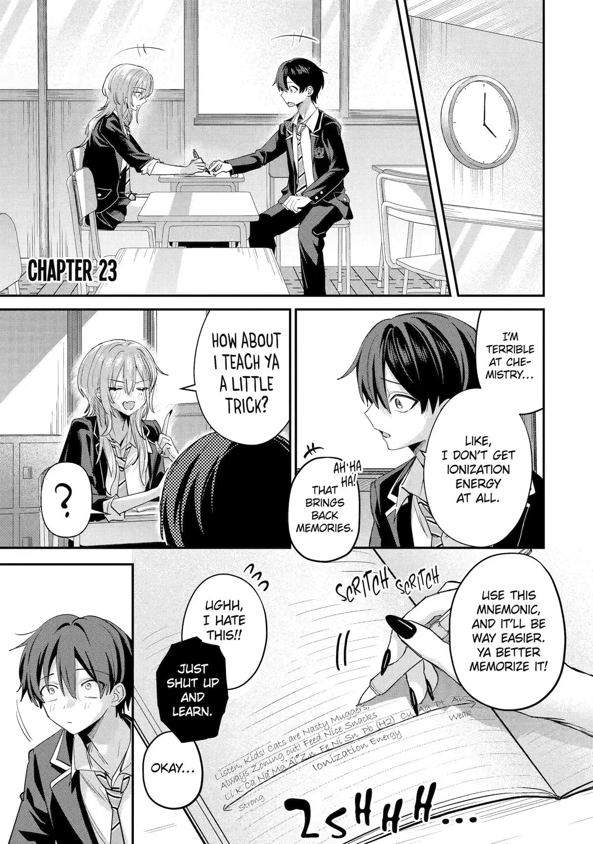 Read Haimiya Senpai Is Cutie Scary - Chapter 23 - www.haimiyasenpaiiscutiescary.com | Image 1