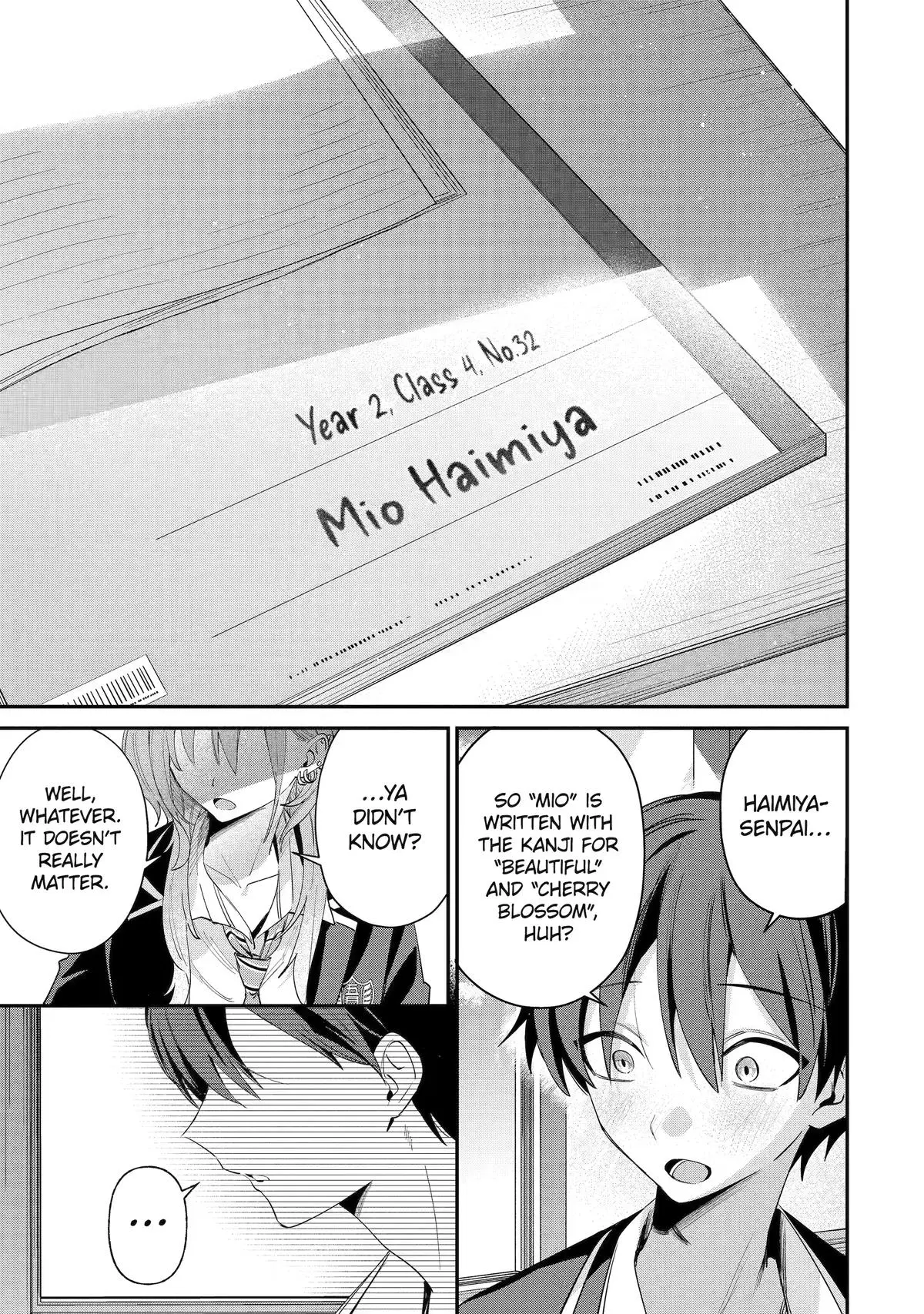Read Haimiya Senpai Is Cutie Scary - Chapter 23 - www.haimiyasenpaiiscutiescary.com | Image 3
