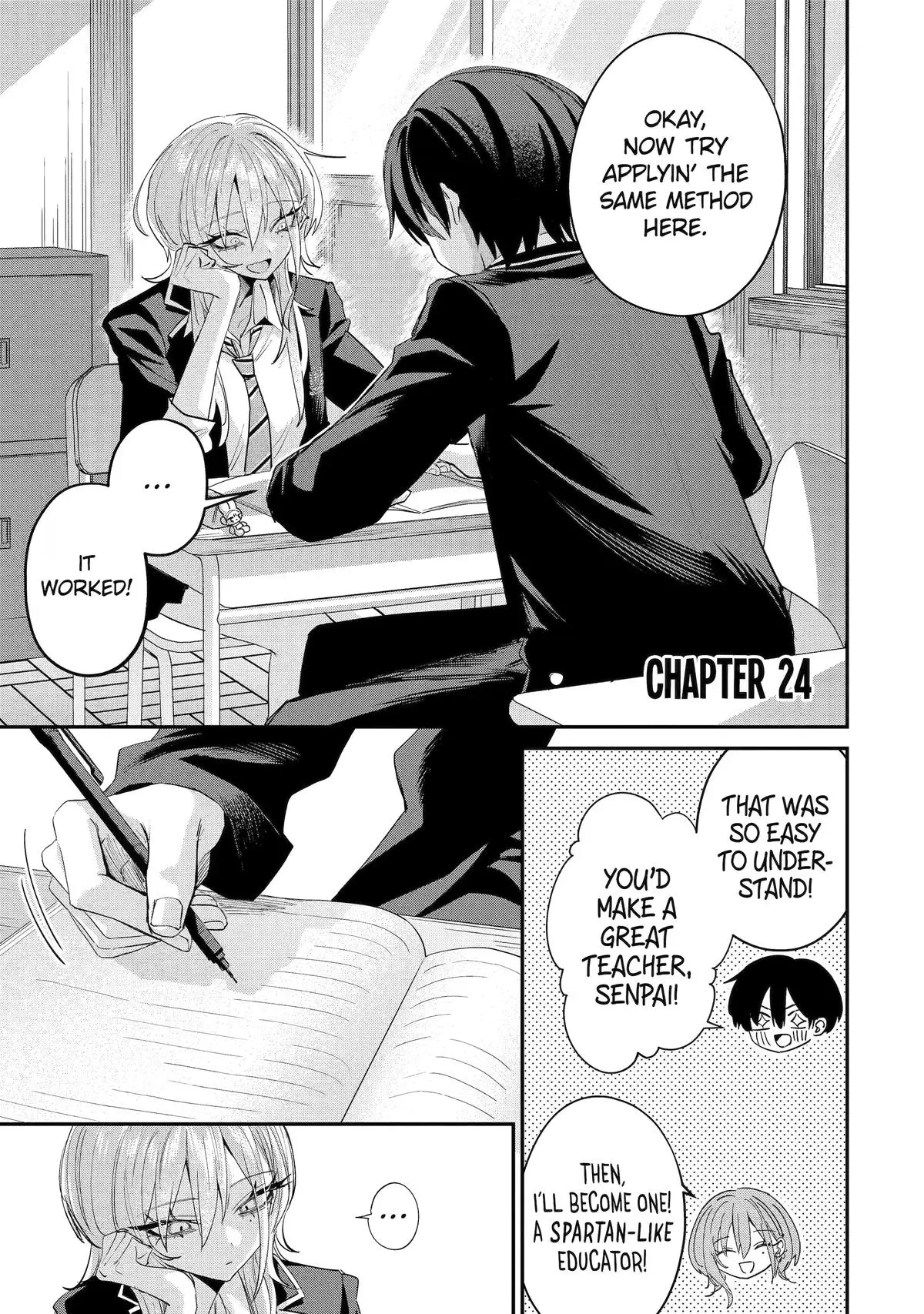 Read Haimiya Senpai Is Cutie Scary - Chapter 24 - www.haimiyasenpaiiscutiescary.com | Image 1