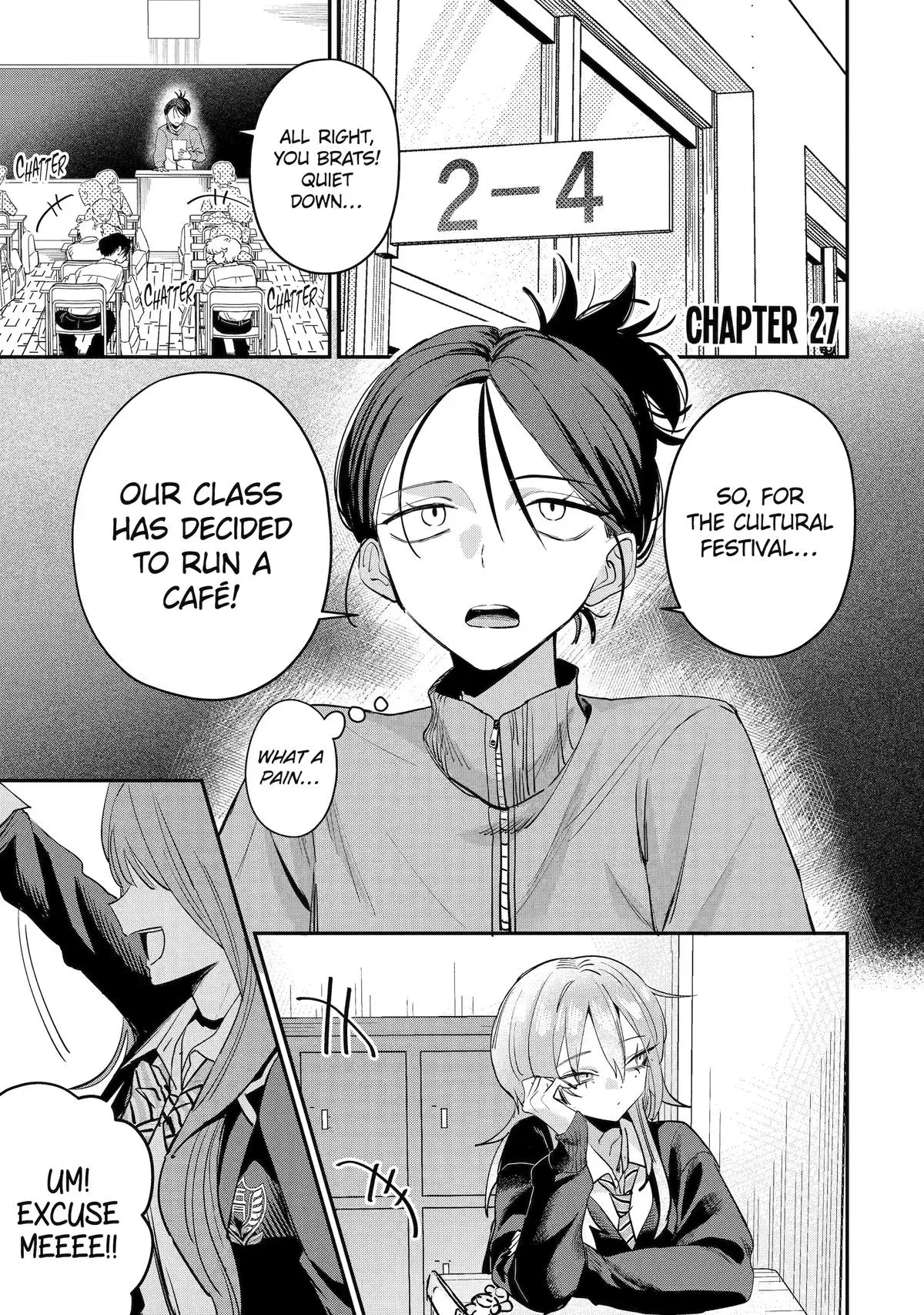 Read Haimiya Senpai Is Cutie Scary - Chapter 27 - www.haimiyasenpaiiscutiescary.com | Image 1
