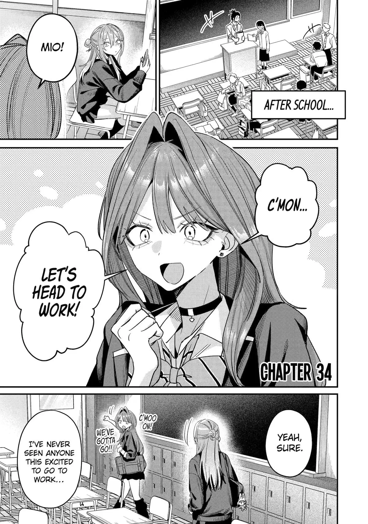 Read Haimiya Senpai Is Cutie Scary - Chapter 34 - www.haimiyasenpaiiscutiescary.com | Image 1