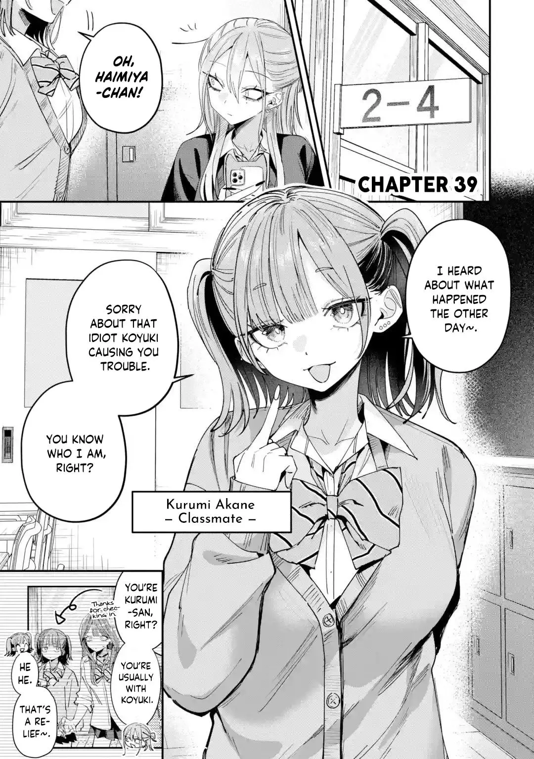 Read Haimiya Senpai Is Cutie Scary - Chapter 39 - www.haimiyasenpaiiscutiescary.com | Image 2
