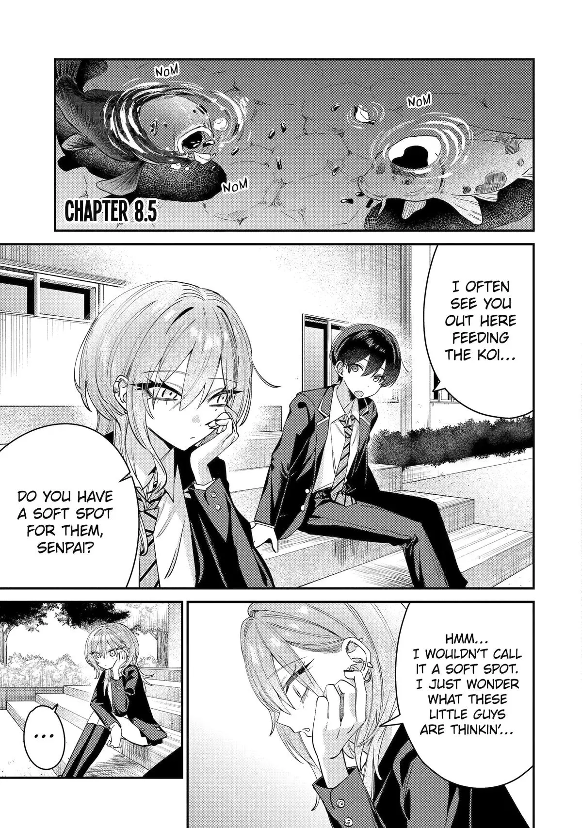 Read Haimiya Senpai Is Cutie Scary - Chapter 8.5 - www.haimiyasenpaiiscutiescary.com | Image 1