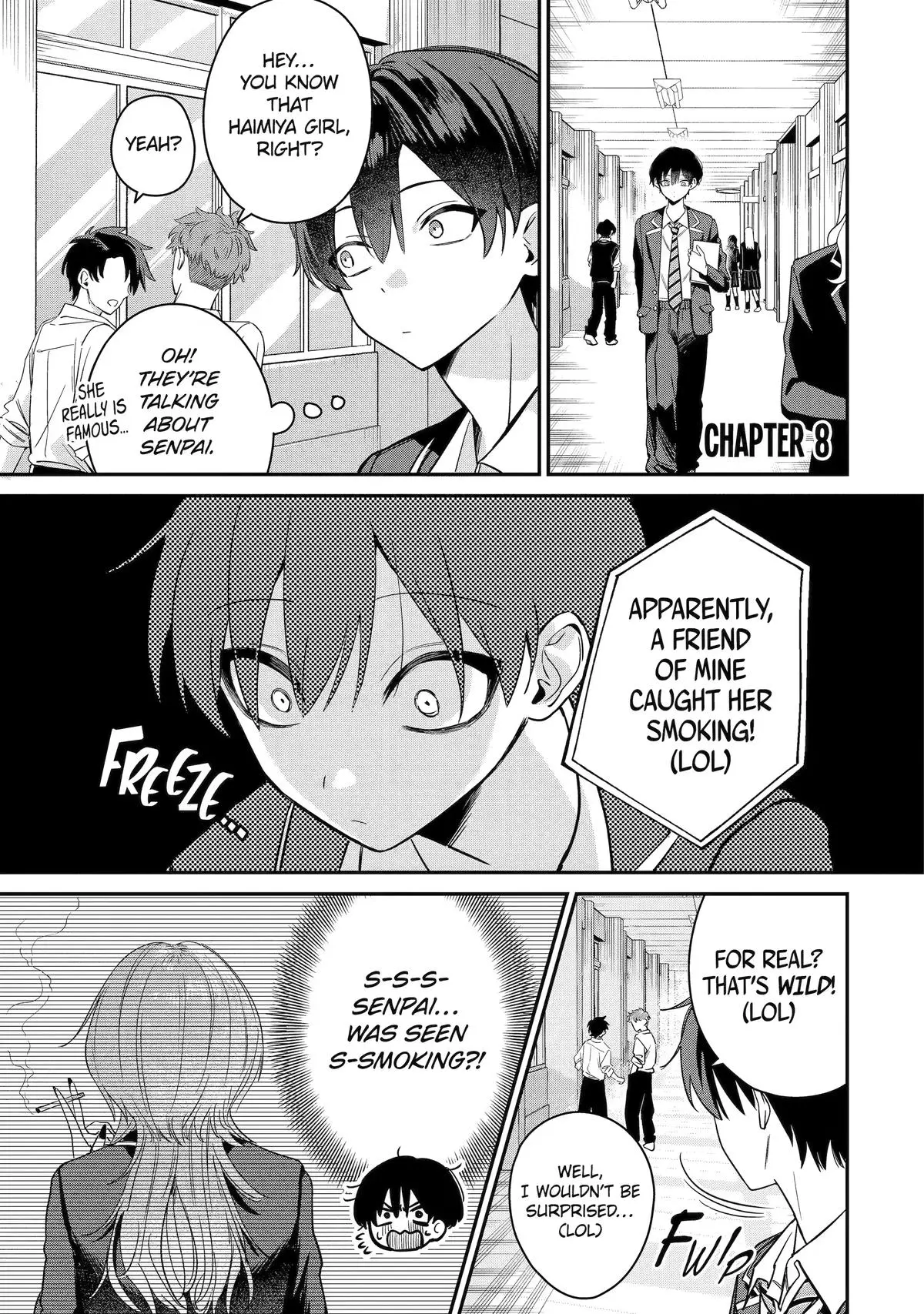 Read Haimiya Senpai Is Cutie Scary - Chapter 8 - www.haimiyasenpaiiscutiescary.com | Image 1