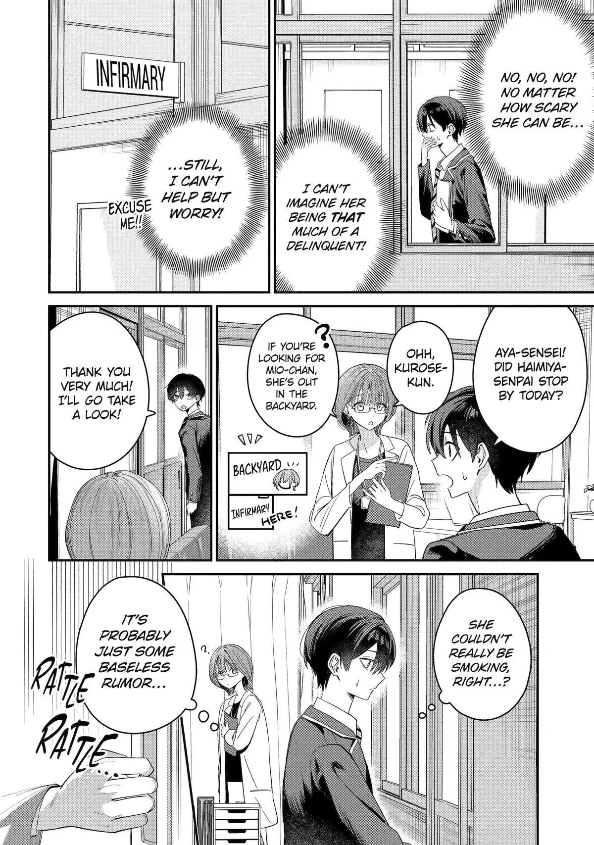 Read Haimiya Senpai Is Cutie Scary - Chapter 8 - www.haimiyasenpaiiscutiescary.com | Image 2