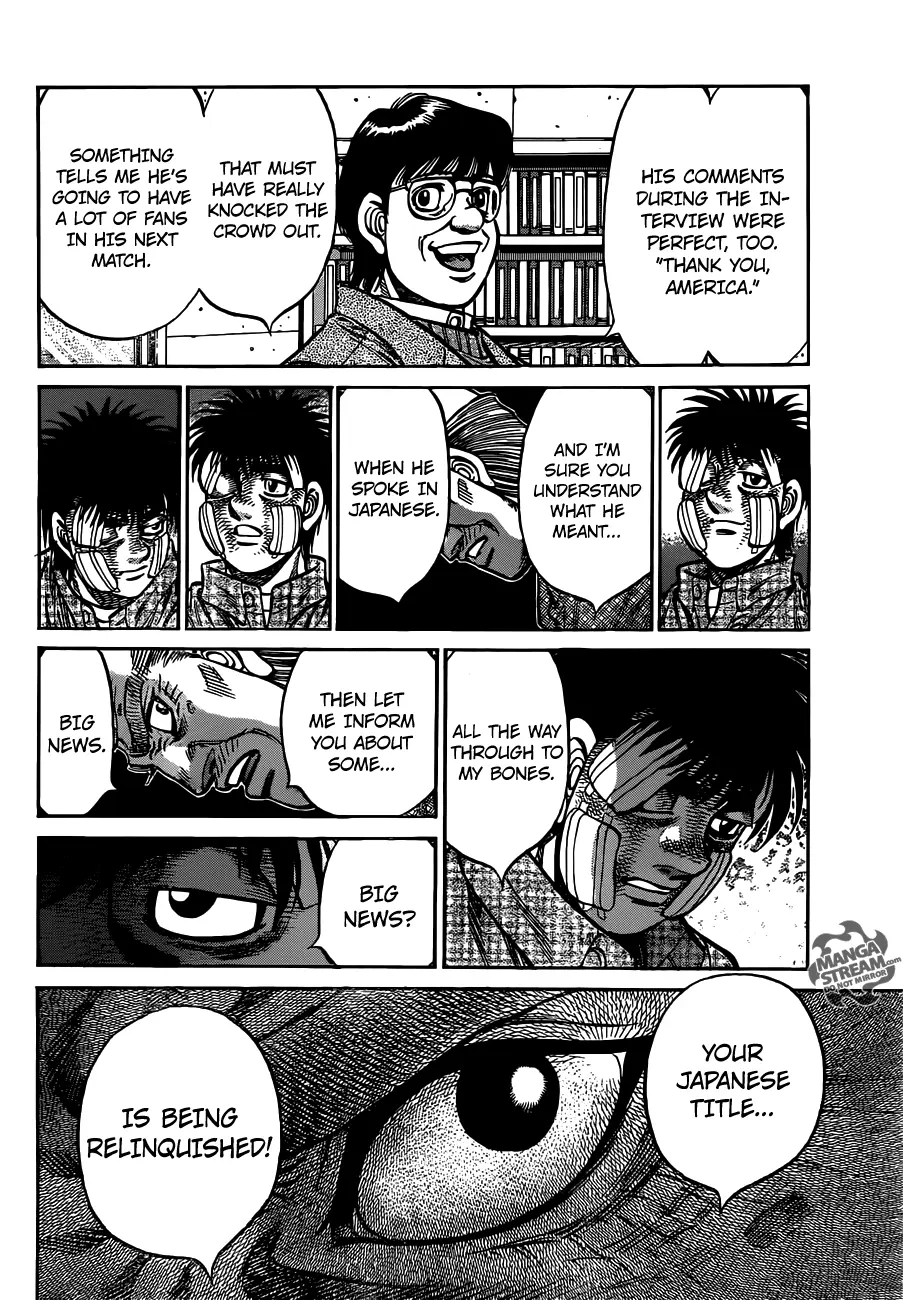 Read Hajime No Ippo - Chapter 1009 - www.hajimenoippomanga.org | Image 14