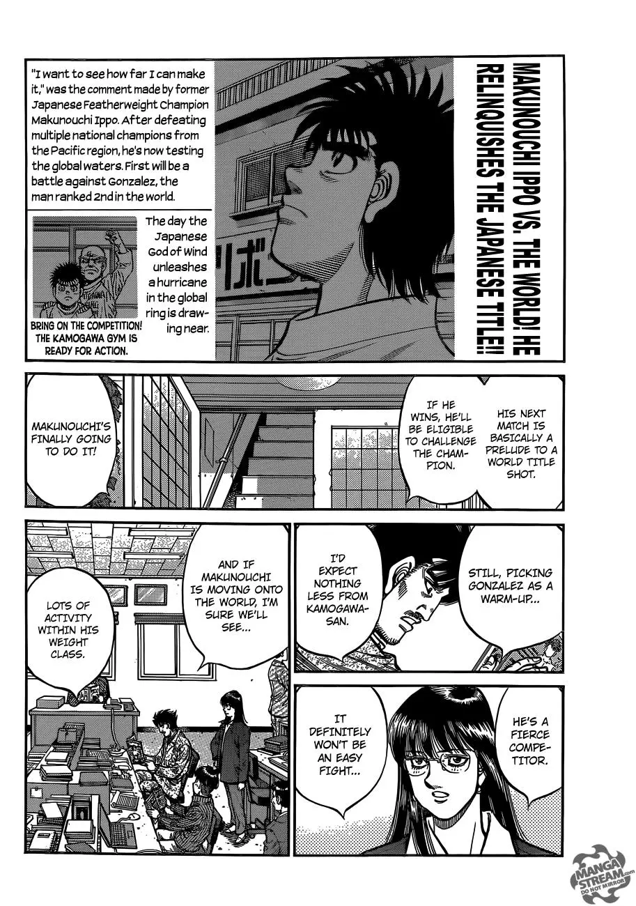 Read Hajime No Ippo - Chapter 1010 - www.hajimenoippomanga.org | Image 5