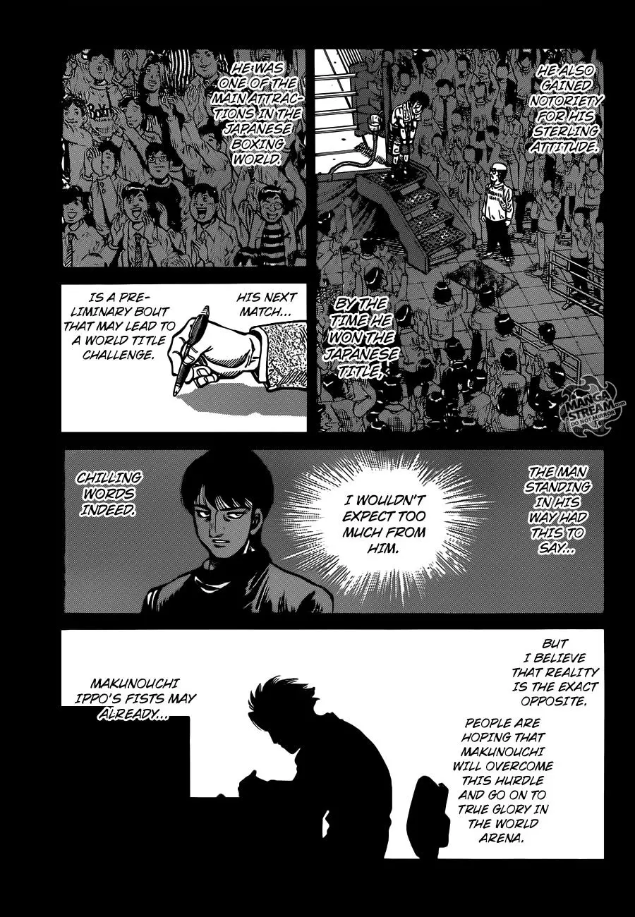 Read Hajime No Ippo - Chapter 1021 - www.hajimenoippomanga.org | Image 6