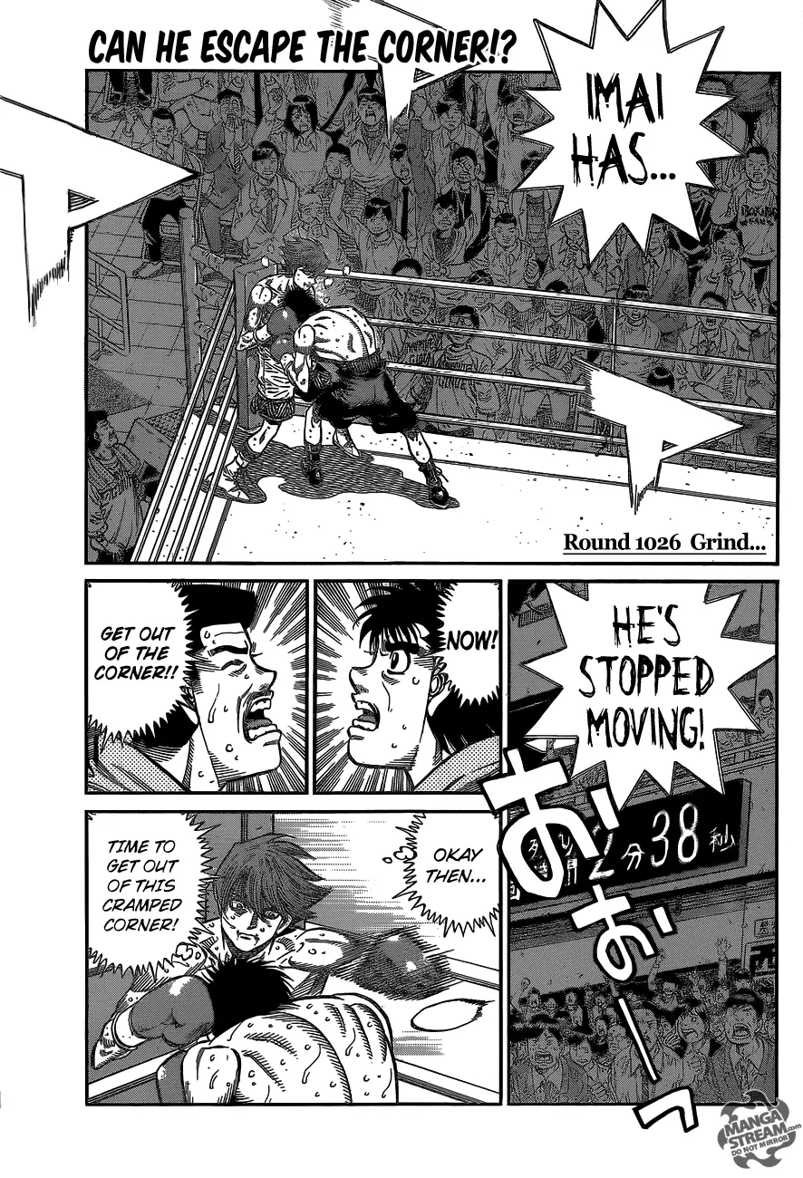 Read Hajime No Ippo - Chapter 1026 - www.hajimenoippomanga.org | Image 1