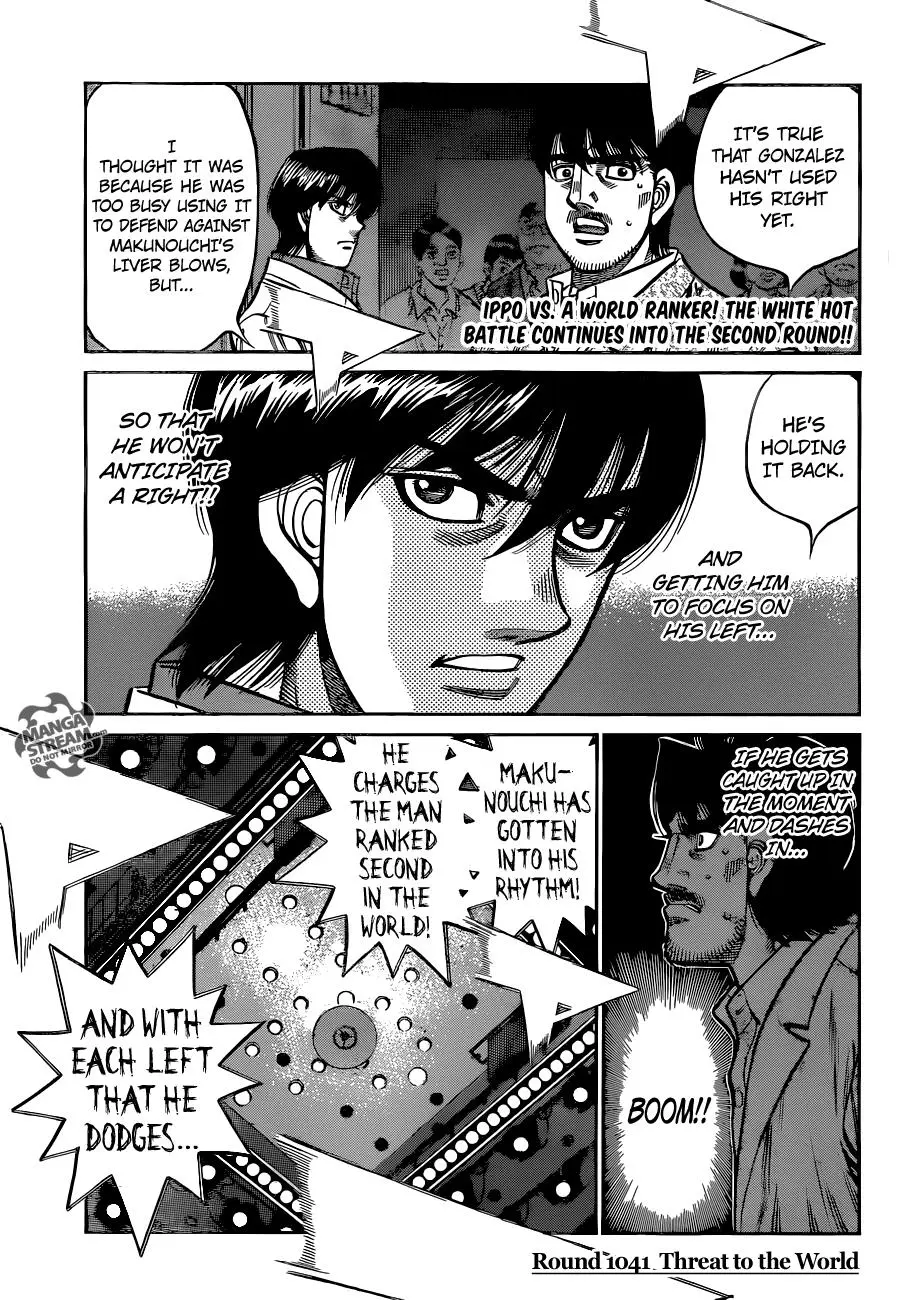 Read Hajime No Ippo - Chapter 1041 - www.hajimenoippomanga.org | Image 1