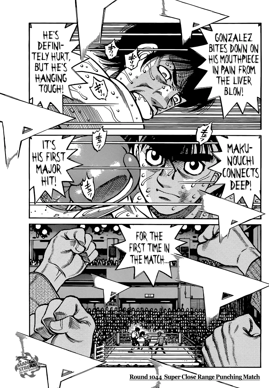 Read Hajime No Ippo - Chapter 1044 - www.hajimenoippomanga.org | Image 1