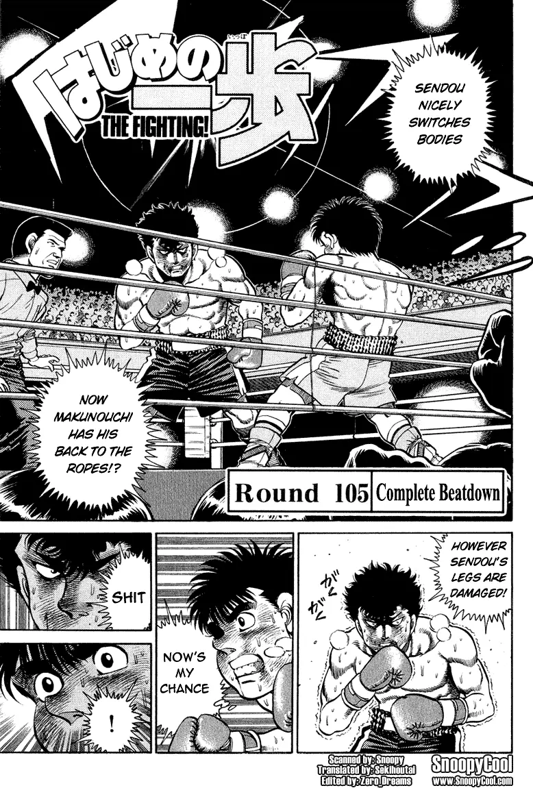 Read Hajime No Ippo - Chapter 105 - www.hajimenoippomanga.org | Image 1