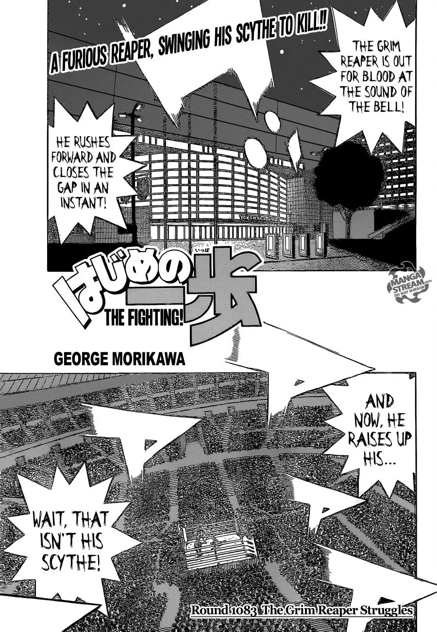 Read Hajime No Ippo - Chapter 1083 - www.hajimenoippomanga.org | Image 1