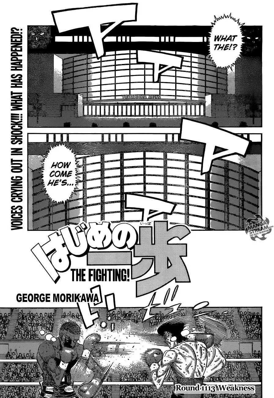 Read Hajime No Ippo - Chapter 1113 - www.hajimenoippomanga.org | Image 1