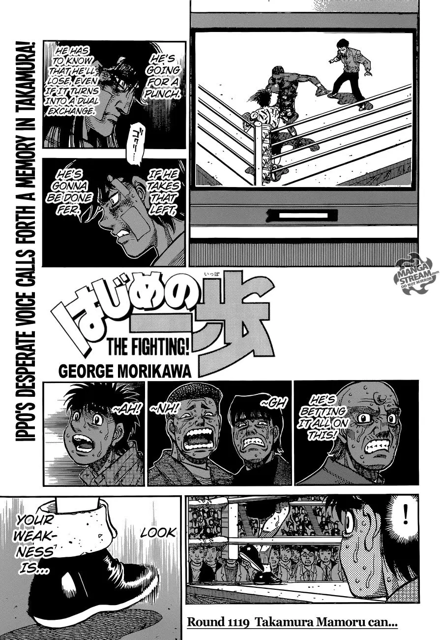 Read Hajime No Ippo - Chapter 1119 - www.hajimenoippomanga.org | Image 1