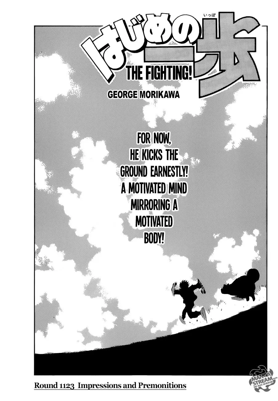 Read Hajime No Ippo - Chapter 1123 - www.hajimenoippomanga.org | Image 1