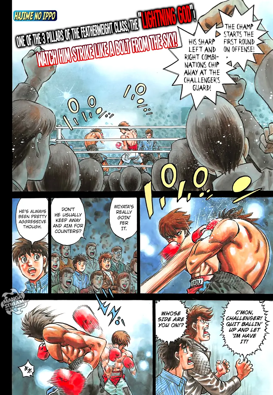 Read Hajime No Ippo - Chapter 1127 - www.hajimenoippomanga.org | Image 1