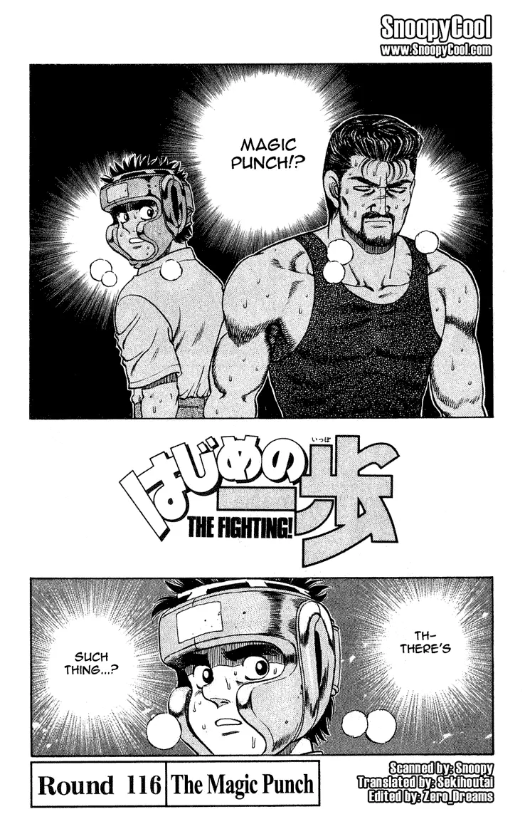 Read Hajime No Ippo - Chapter 116 - www.hajimenoippomanga.org | Image 1
