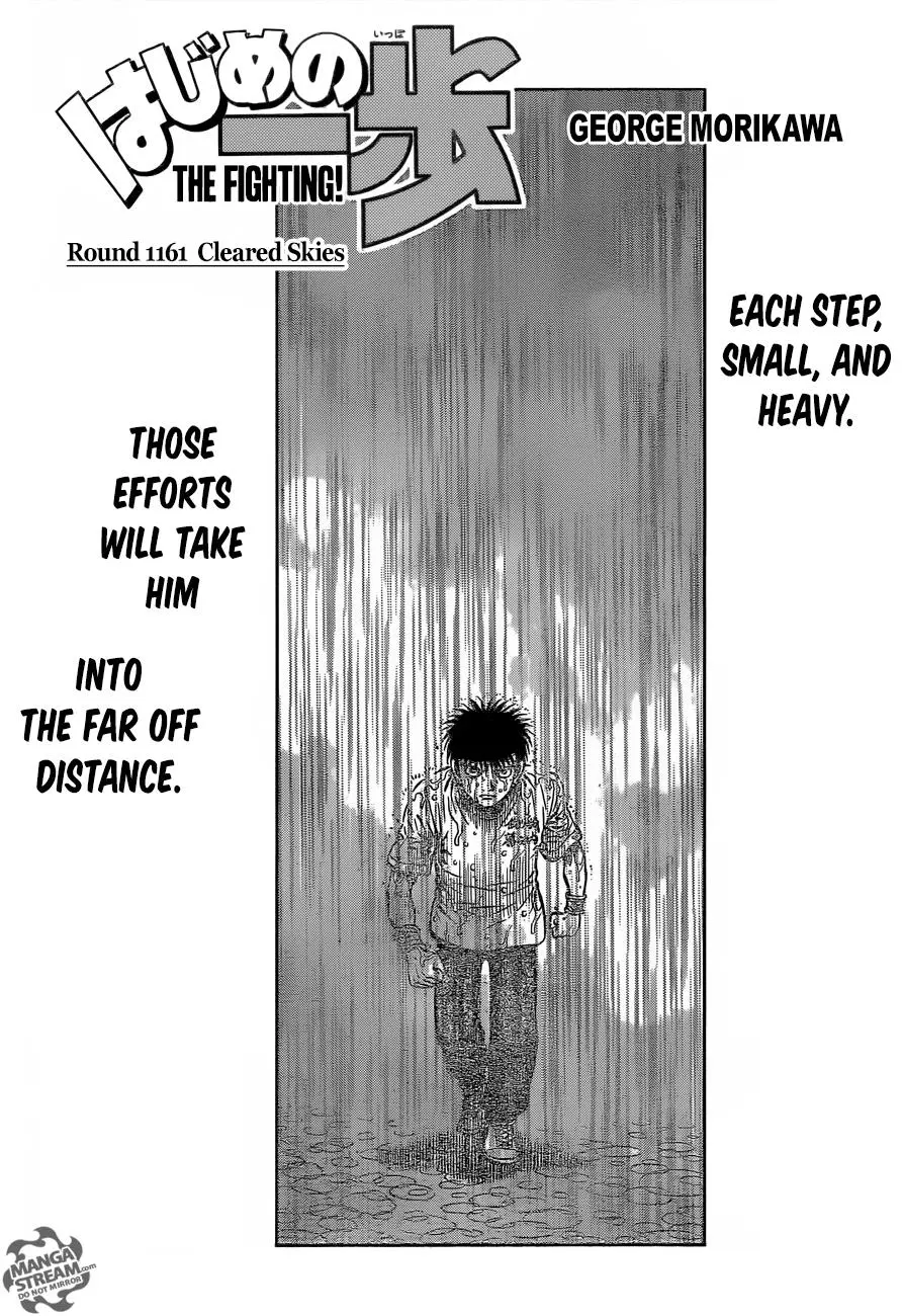 Read Hajime No Ippo - Chapter 1161 - www.hajimenoippomanga.org | Image 1