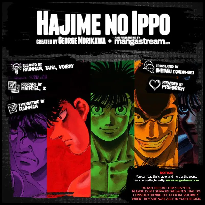 Read Hajime No Ippo - Chapter 1167 - www.hajimenoippomanga.org | Image 2