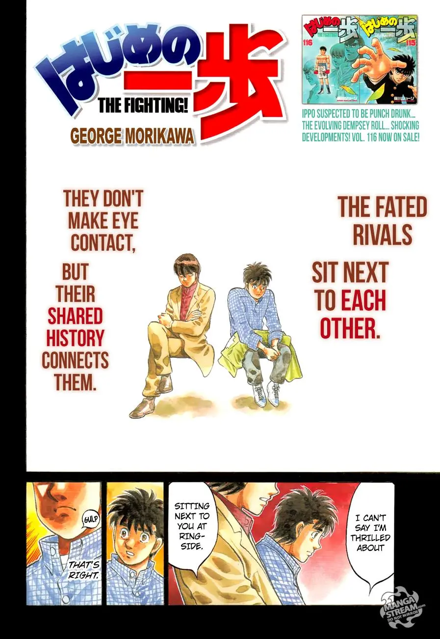 Read Hajime No Ippo - Chapter 1168 - www.hajimenoippomanga.org | Image 3