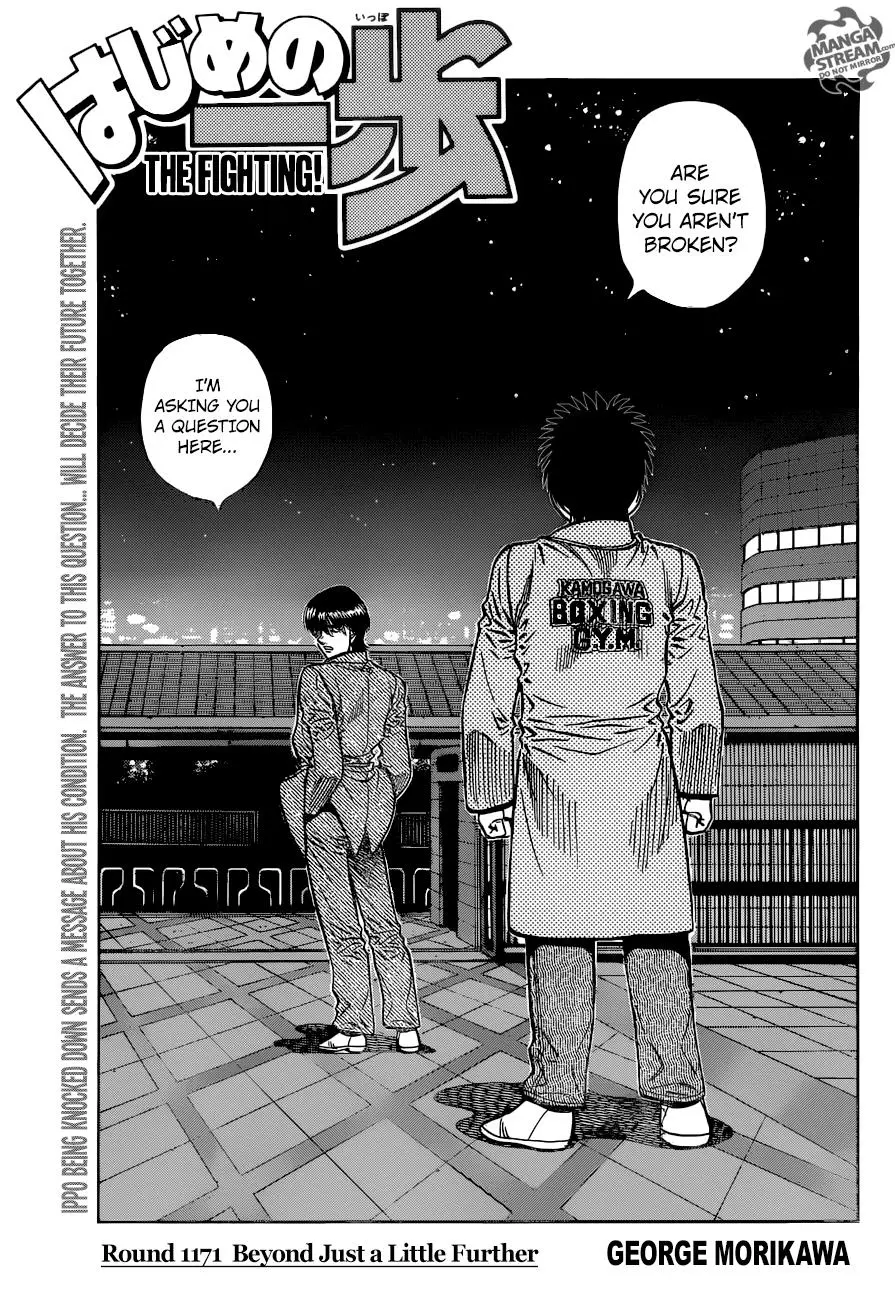 Read Hajime No Ippo - Chapter 1171 - www.hajimenoippomanga.org | Image 1