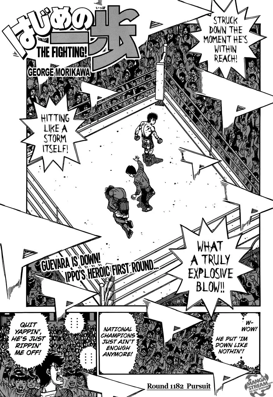 Read Hajime No Ippo - Chapter 1182 - www.hajimenoippomanga.org | Image 1