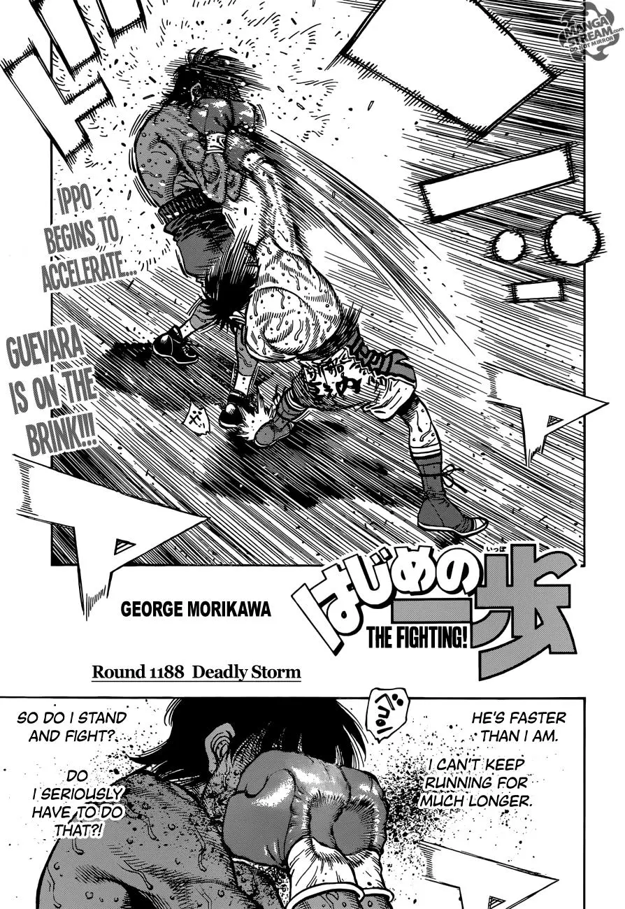 Read Hajime No Ippo - Chapter 1188 - www.hajimenoippomanga.org | Image 1