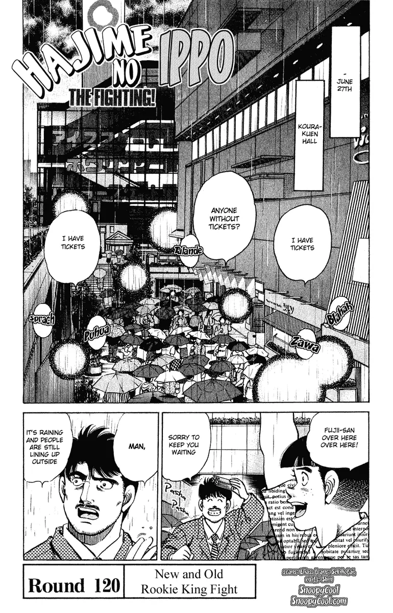 Read Hajime No Ippo - Chapter 120 - www.hajimenoippomanga.org | Image 1